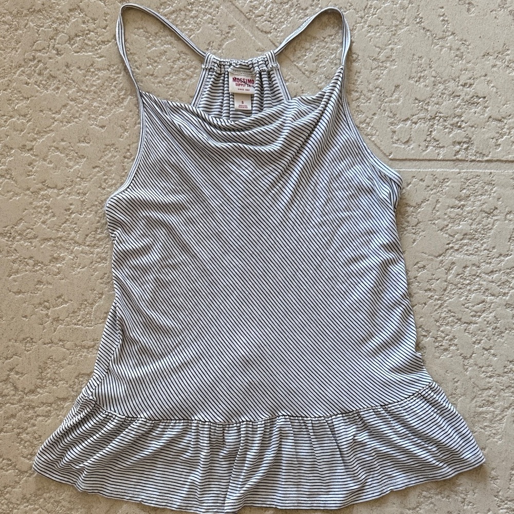 Mossimo Supply Co. Women's Pinstripe Camisole - Black and White